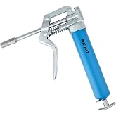Neiko 12012A Mini Grease Gun, Heavy Duty Pistol Grip Greaser, 4500 PSI, Mini 3oz Grease Cartridges for Grease Gun, Grease Gun with Zerk Fitting, 5.75&rdquo; Straight Extension, Small Grease Gun Kit