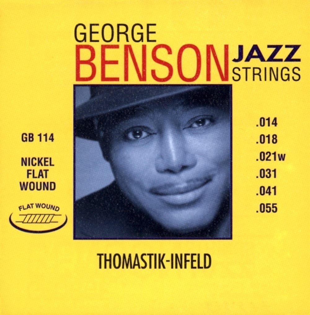 Thomastik single string A .038rw nickel, roundwound GR38 for electric guitar George Benson Jazz set GR112