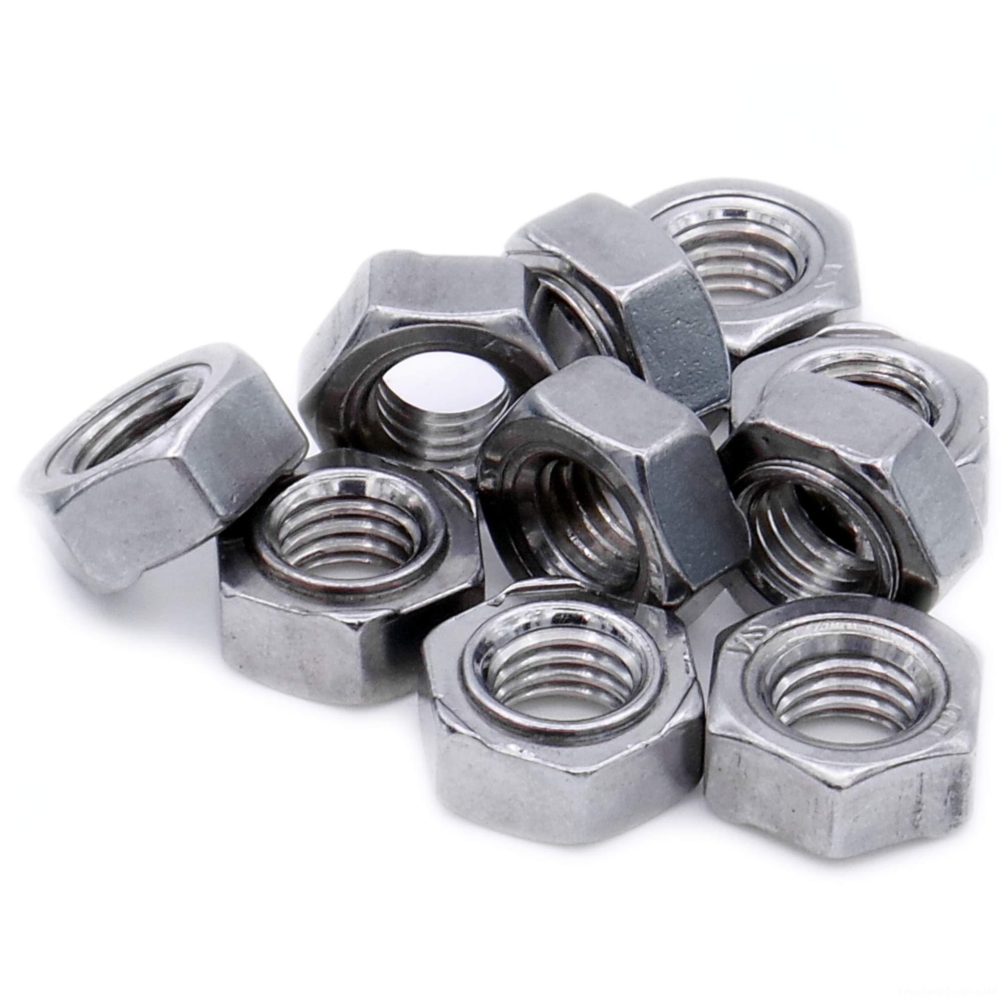 M12 (12mm) Weld Nut (Hex) - Stainless Steel (A2) (Pack of 10)