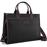 Wrangler Laptop Bag for Women 15.6 Inch Vintage Work Tote Bag for Business Briefcase Handbag with Adjustable Shoulder Strap