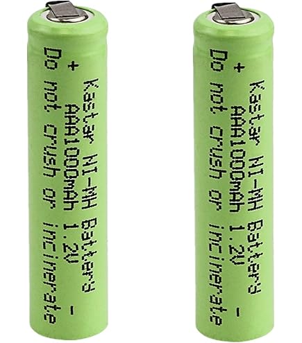 Batería Recargable Cilíndrica De Ni-MH 1.2V 500 MAh