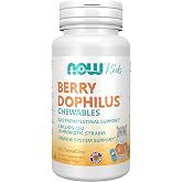 NOW Supplements, BerryDophilus&trade; , 2 Billion., 10 Strains, 60 Chewables
