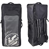 iTAOSTAR 120L Paddle Board Backpack with front pocket, paddleboard bag with 1680D cloth, SUP bag with top and side handles, adjust strap for convenient travel transfer, paddle board accessories