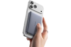 Baseus Picogo Magsafe Portable Charger, Qi2 15W 0.5" Ultra Slim 10000mAh Wireless Power Bank, 27W Fast Charging Magnetic Battery Pack with USB-C for iPhone 17 Pro Max/17 Pro/Air/16/15/14/13/12