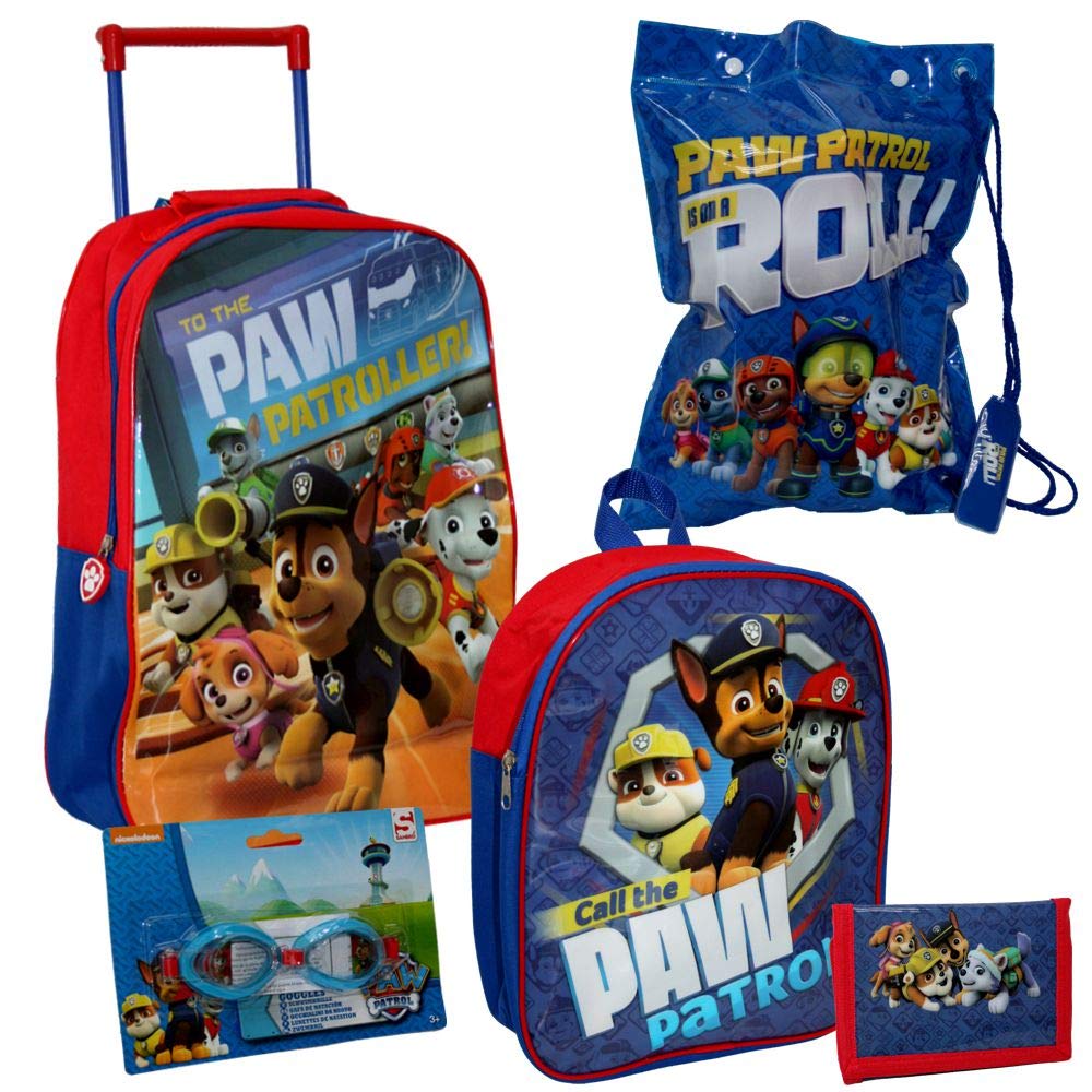 Paw Patrol 5 Piece Luggage Set