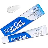 Silicone Scar Gel Advanced Scar Cream for Old & New Scars, Fades C-Section, Keloids, Stretch Marks, Burns, Surgeon Recommended Scar Repair