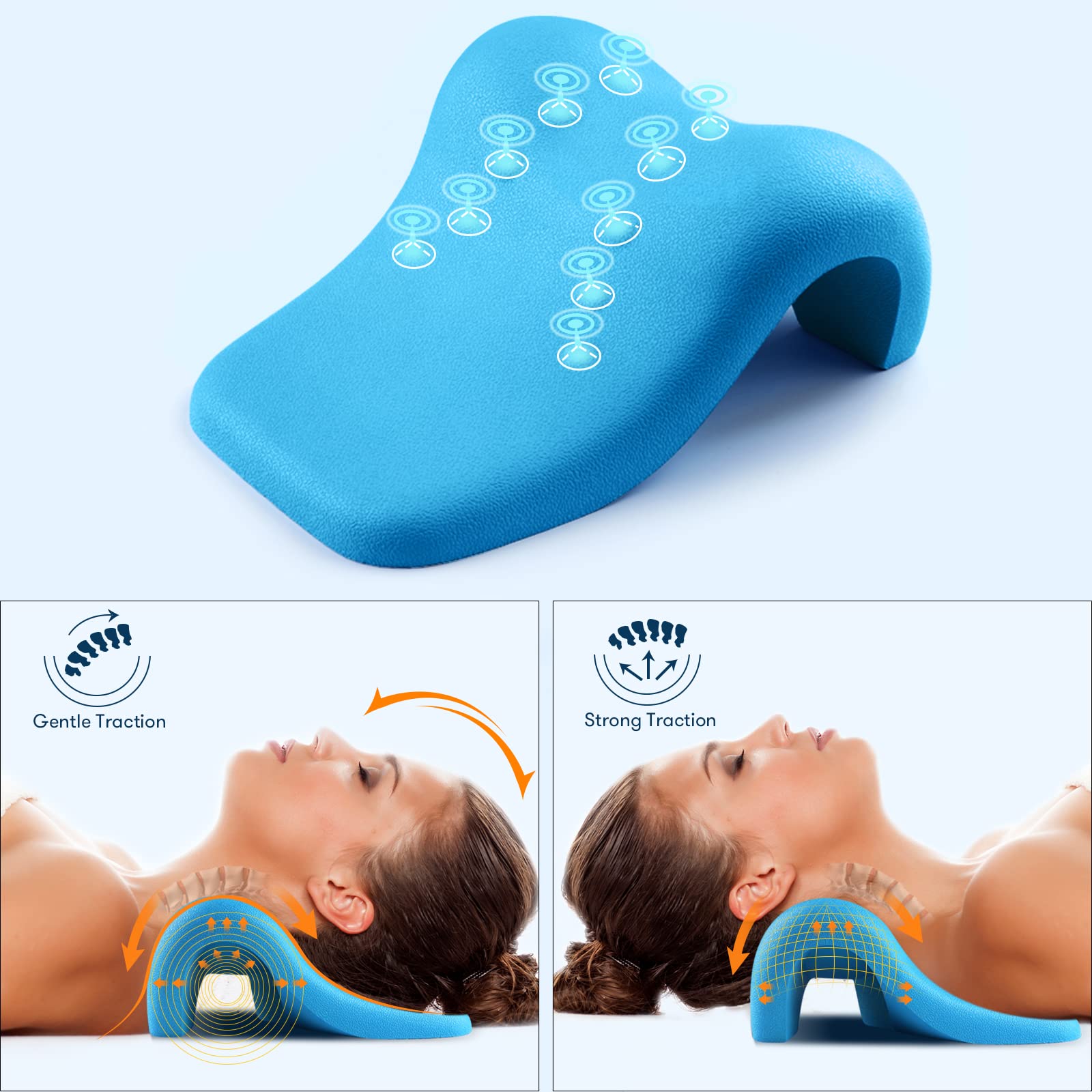 Mua Cervical Neck Traction Device for Neck Pain Relief, Neck Stretcher