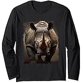 A Rhino Long Sleeve T-Shirt
