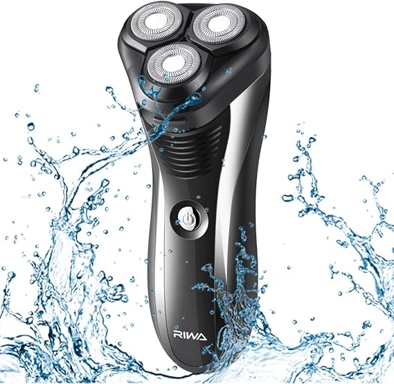 Electric Shaver for Men, RIWA Powerful Wet & Dry Mens