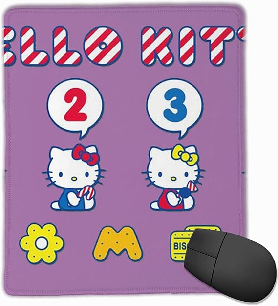 Mouse Pad Hello Kitty Computer Mouse Mat (7.1x8.7IN
