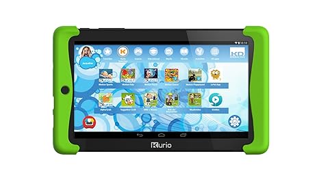 Kurio DECIIC16110 Tab 2+ mit Toggolino Content für sicheres surfen im Internet Tablet-PC Android 5.0 schwarz