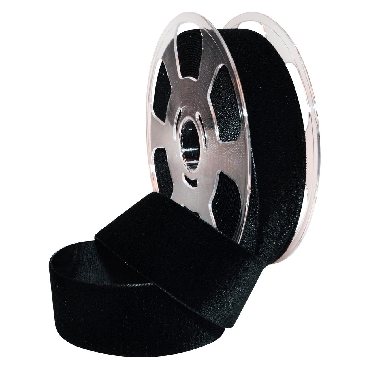 Morex Ribbon Swiss Velvet Ribbon, 1.5" x 11 Yd, Black