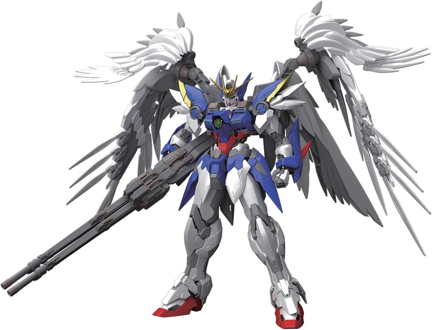Amazon Com Bandai Hobby Gundam Wing Endless Waltz Wing Gundam Zero Plated Coating Hi Resolution Model Kit Toys Games