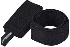 Wisdompro Cowboy Boot Straps, 1 Pair Ankle Bands Blousing Garter Blousers Lasso Pant Leg Clip Jeans Wrap for Biking, Fishing