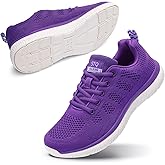 STQ Women's Sneakers Athletic Sport Lightweight Walking Shoes Purple US 7