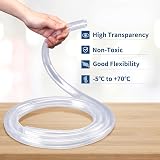Kesote 2M Clear PVC Tubing Pipe 16x20mm Garden Water Hose Air Industrial Pipe view 3