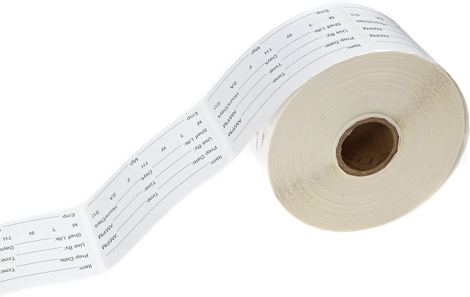 SBLABELS Restaurant Quality Shelf Life/Use by Removable Labels / 2" x 3" Label (Roll of 500): Home & Kitchen