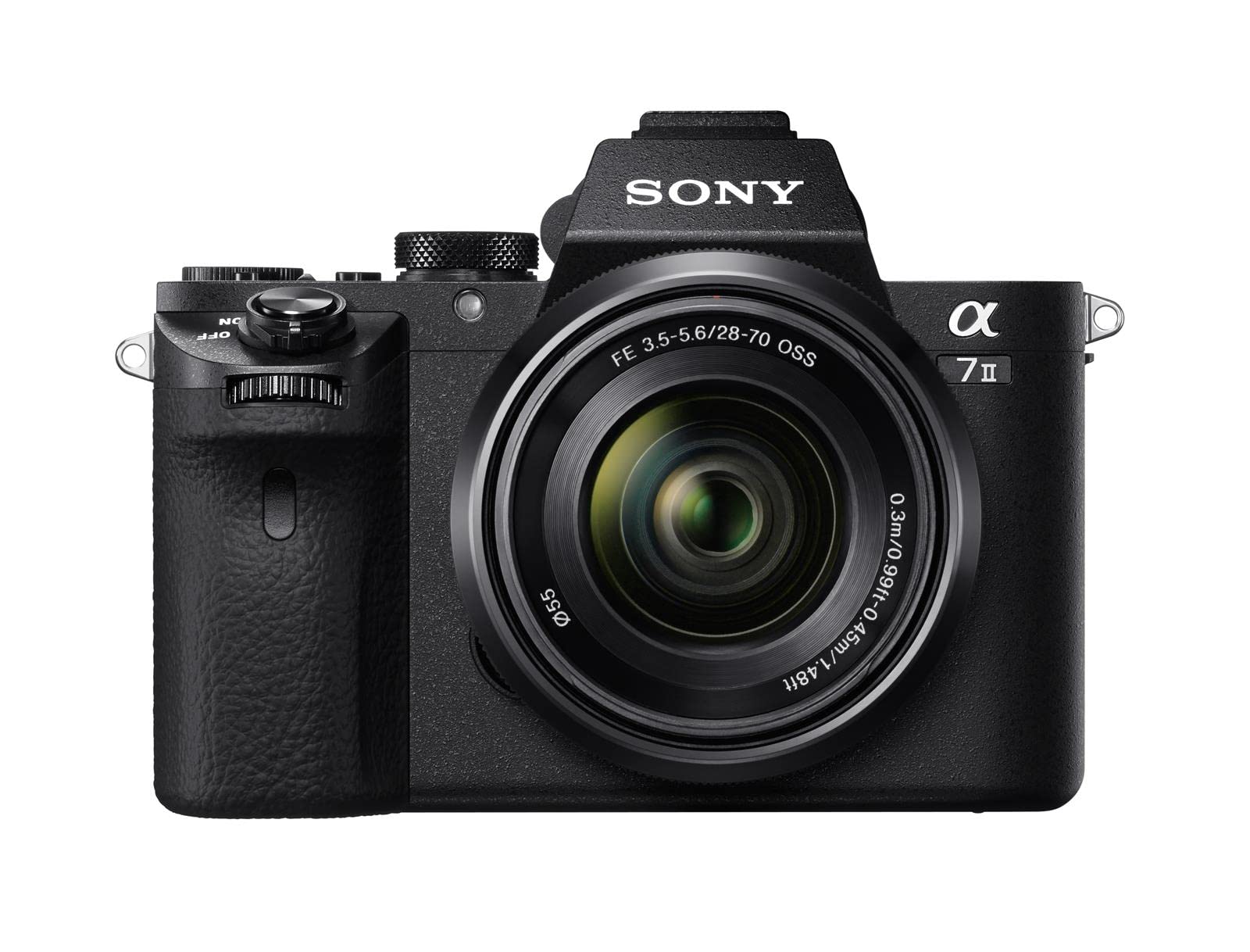 Sony Alpha 7 II | Full-Frame Mirrorless Camera with Sony 28-70 mm f/3.5-5.6 Zoom Lens ( 24.3 Megapixels, 5-axis in-body optical image stabilisation, XAVC S Format Recording ), Black โ image 1