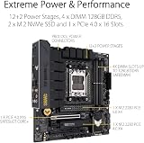 ASUS TUF GAMING B650M-PLUS WIFI Motherboard AM5 Ryzen 7000 PCIe 5.0 DDR5 WiFi 6 view 2