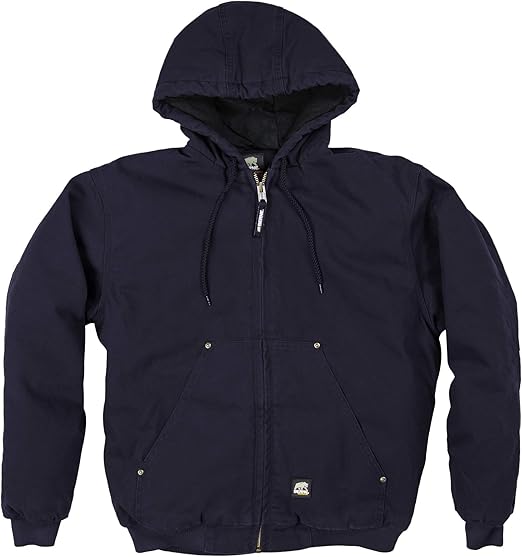 Amazon.com: Berne Men's Highland Washed Hooded Jacket: Outerwear: Clothing
