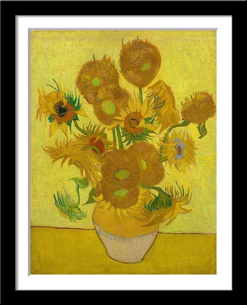 famous paintings sunflowers
