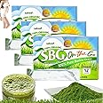 SBG Salveo Barley Grass, Salveo Barley Grass Powder, SBG ON The GO, 100% Pure Salveo Well Organic Barley Grass Juice Powder, Brought to Your Pure Health, Excrete Body Waste in Just 2 Weeks(3boxs)