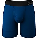 Shinesty Long Leg Boxer Briefs for Men - Support Ball Hammock Underwear