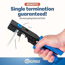 Everest easyJACK - 90° Angled Speed Termination