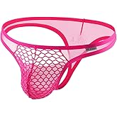 MuscleMate Men's Thong G-String Underwear, Men's Mesh Thong Underwear, Men's Thong Tanga Underpants.