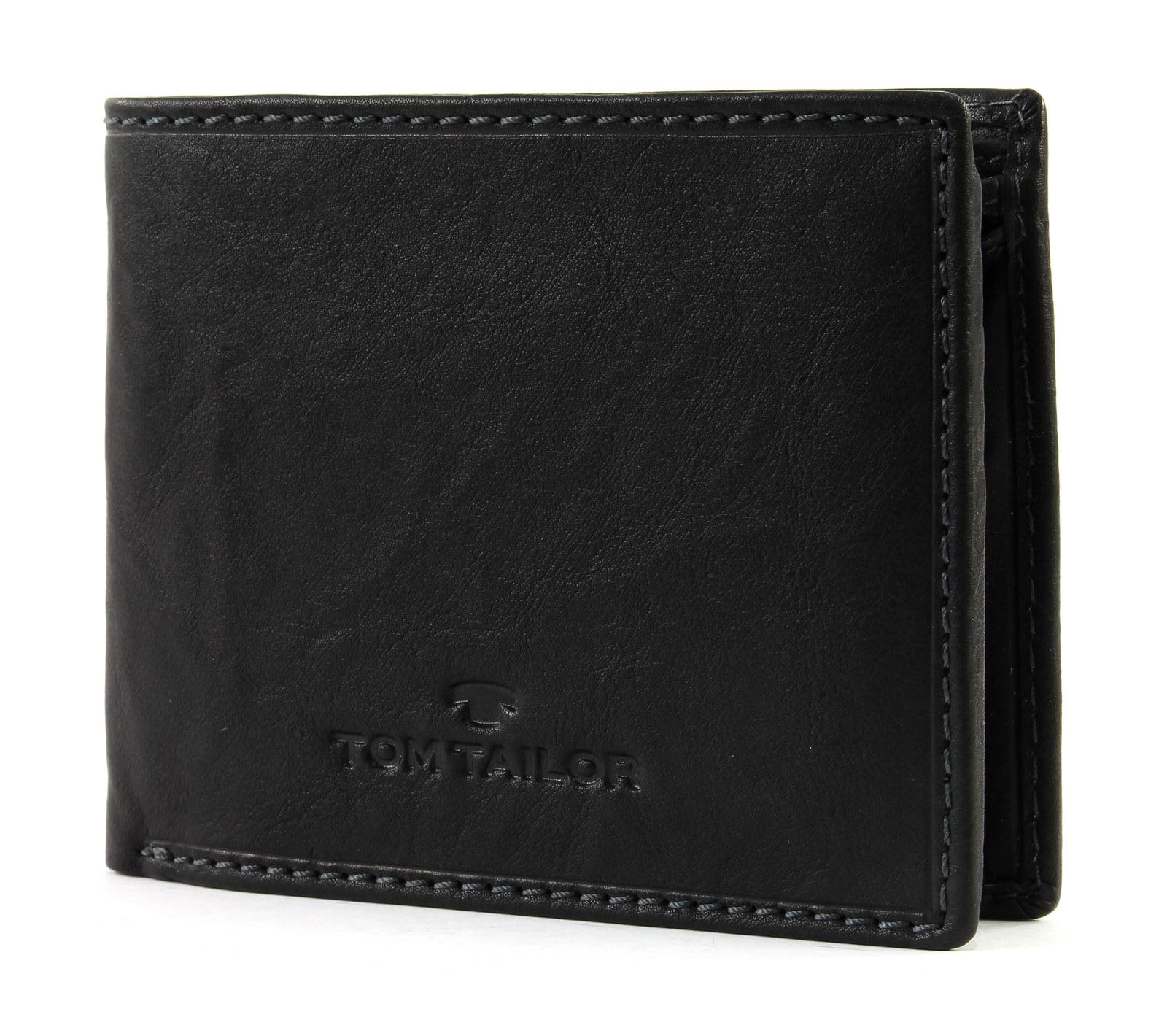 TOM TAILOR Men Lary Wallet, Black, M