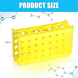 Barydat 8 Pcs 4 Way Test Tube Holder Rack for