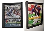 PACK of 2 Magazine Display Cases Frames for
