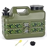 ASIEIT 3 Gallon Water Jug with Spigot, Portable