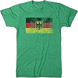 Trunk Candy Distressed Germany Flag Men's Modern Fit T-Shirt