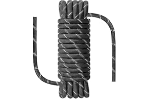 NorthPada Multi-Purpose Climbing Rope - 8/10/12mm x 5/10/20/30m, Ideal for Rappelling, Boating, Tree Swing, and Sailing