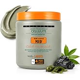 GUAM Anti-Cellulite Mud Cold Formula &ndash; Seaweed Body Wrap for Legs &amp; Thighs &ndash; Skin Tightening, Lymphatic Drainage &amp; Water Retention Relief (2.2 Lb)