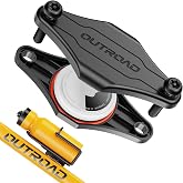 CITYWAY Waterproof Bike Mount for AirTag(1st &amp; 2nd Generation), Hidden Under Bottle Cage | M5 Black Security Screws | Light Weight, Inconspicuous Security (Black)