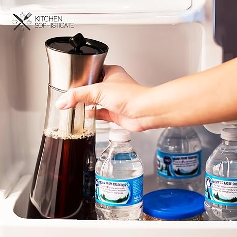 Kitchen Sophisticate - Jarra cafetera de preparación en frío de ...