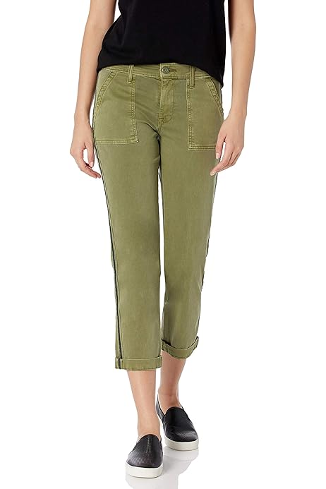 lucky brand boyfriend utility pants