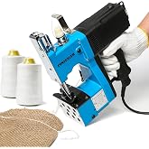 FunSealer Portable Bag Sewing machine, Heavy Duty Bag Closing Machine | For Burlap Bags Sand Bags Come With Thread 110v