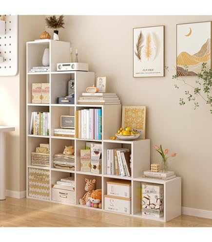 Amazon.com: Iris Ohyama CORK-8460 Bookshelf, Comic Rack, Large