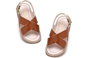 Kiderence Toddler Girls Sandals Little Girls Kids Summer Shoes Toddler Sandals