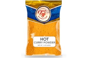 TAJ GOURMET FOODS TAJ Hot Curry Powder 11-Blend Mix, 14-Ounce