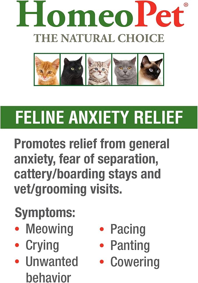 homeopet feline anxiety relief