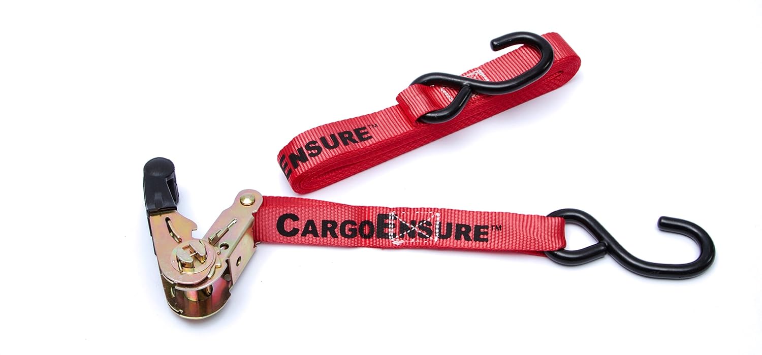 Trekassy 6 Pack Soft Loop Tie Down Straps 17 Inch 11,000 Lb for