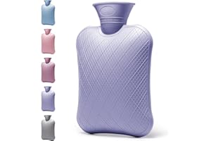 ANMIA Classic Premium 2.0L Hot Water Bottle, for Hot and Cold Therapy, Pain Relief, Muscles Sore