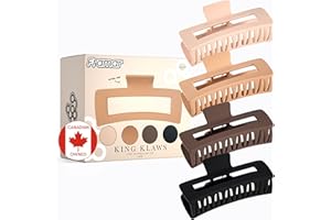 FRAMAR Big Claw Clips For Thick Hair – Extra Large Claw Clip For Thick Hair, Large Hair Claw Clips, Hair Clips For Women, Hai