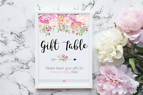 gift table baby shower