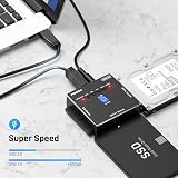 FIDECO USB 3.0 to SATA IDE Adapter for 2.5/3.5" HDD SSD & Clone Function view 2