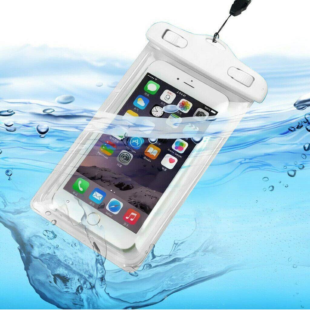 lumous rola 2 Universal Waterproof phone Cases,IPX8 Phone Pouch with Lanyard, Dry Bag, Suit for Beach, Hiking, Swimming, Travel Dustproof, iPhone 12, 11 XS Samsung S10 S9 HUAWEI up to 7"